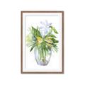 Picture of Green Vase II  _GroupedProduct_Rectangle_Portrait_Framed_Matted_