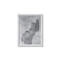 Picture of Hold a Pose Gray _GroupedProduct_Rectangle_Portrait_Framed_Matted_