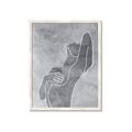 Picture of Hold a Pose Gray _GroupedProduct_Rectangle_Portrait_Framed_Matted_