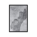 Picture of Hold a Pose Gray _GroupedProduct_Rectangle_Portrait_Framed_Matted_