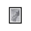 Picture of Hold a Pose Gray _GroupedProduct_Rectangle_Portrait_Framed_Matted_