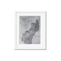 Picture of Hold a Pose Gray _GroupedProduct_Rectangle_Portrait_Framed_Matted_