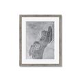 Picture of Hold a Pose Gray _GroupedProduct_Rectangle_Portrait_Framed_Matted_