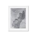 Picture of Hold a Pose Gray _GroupedProduct_Rectangle_Portrait_Framed_Matted_