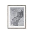 Picture of Hold a Pose Gray _GroupedProduct_Rectangle_Portrait_Framed_Matted_