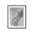 Picture of Hold a Pose Gray _GroupedProduct_Rectangle_Portrait_Framed_Matted_