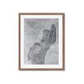 Picture of Hold a Pose Gray _GroupedProduct_Rectangle_Portrait_Framed_Matted_