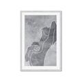 Picture of Hold a Pose Gray _GroupedProduct_Rectangle_Portrait_Framed_Matted_