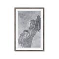 Picture of Hold a Pose Gray _GroupedProduct_Rectangle_Portrait_Framed_Matted_