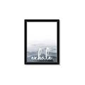 Picture of Exhale Waves _GroupedProduct_Rectangle_Portrait_Framed_Matted_