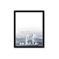 Picture of Exhale Waves _GroupedProduct_Rectangle_Portrait_Framed_Matted_