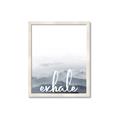 Picture of Exhale Waves _GroupedProduct_Rectangle_Portrait_Framed_Matted_
