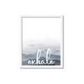 Picture of Exhale Waves _GroupedProduct_Rectangle_Portrait_Framed_Matted_