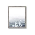 Picture of Exhale Waves _GroupedProduct_Rectangle_Portrait_Framed_Matted_