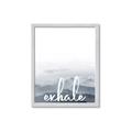Picture of Exhale Waves _GroupedProduct_Rectangle_Portrait_Framed_Matted_