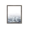 Picture of Exhale Waves _GroupedProduct_Rectangle_Portrait_Framed_Matted_