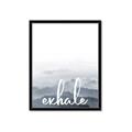 Picture of Exhale Waves _GroupedProduct_Rectangle_Portrait_Framed_Matted_