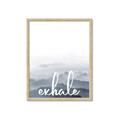 Picture of Exhale Waves _GroupedProduct_Rectangle_Portrait_Framed_Matted_