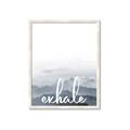 Picture of Exhale Waves _GroupedProduct_Rectangle_Portrait_Framed_Matted_