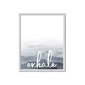 Picture of Exhale Waves _GroupedProduct_Rectangle_Portrait_Framed_Matted_