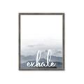 Picture of Exhale Waves _GroupedProduct_Rectangle_Portrait_Framed_Matted_