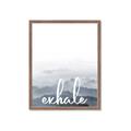 Picture of Exhale Waves _GroupedProduct_Rectangle_Portrait_Framed_Matted_