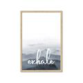 Picture of Exhale Waves _GroupedProduct_Rectangle_Portrait_Framed_Matted_