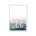 Picture of Exhale Waves _GroupedProduct_Rectangle_Portrait_Framed_Matted_