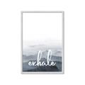 Picture of Exhale Waves _GroupedProduct_Rectangle_Portrait_Framed_Matted_