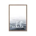 Picture of Exhale Waves _GroupedProduct_Rectangle_Portrait_Framed_Matted_