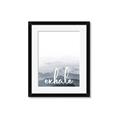Picture of Exhale Waves _GroupedProduct_Rectangle_Portrait_Framed_Matted_