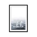 Picture of Exhale Waves _GroupedProduct_Rectangle_Portrait_Framed_Matted_
