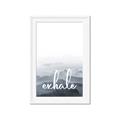 Picture of Exhale Waves _GroupedProduct_Rectangle_Portrait_Framed_Matted_