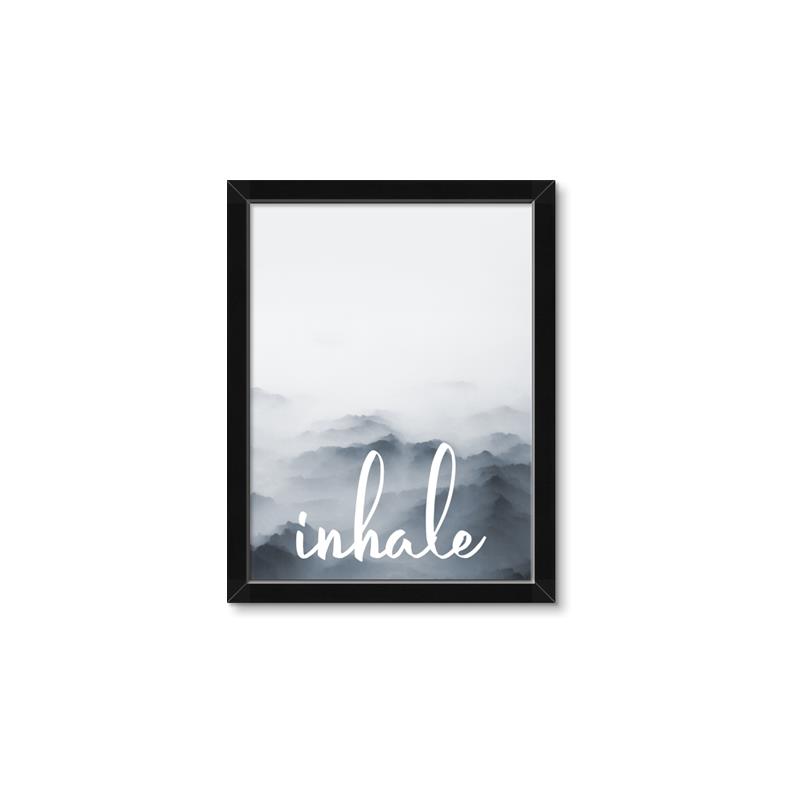 Picture of Inhale Waves _GroupedProduct_Rectangle_Portrait_Framed_Matted_