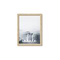 Picture of Inhale Waves _GroupedProduct_Rectangle_Portrait_Framed_Matted_
