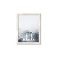 Picture of Inhale Waves _GroupedProduct_Rectangle_Portrait_Framed_Matted_