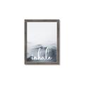 Picture of Inhale Waves _GroupedProduct_Rectangle_Portrait_Framed_Matted_