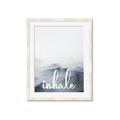 Picture of Inhale Waves _GroupedProduct_Rectangle_Portrait_Framed_Matted_