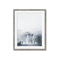 Picture of Inhale Waves _GroupedProduct_Rectangle_Portrait_Framed_Matted_