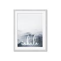 Picture of Inhale Waves _GroupedProduct_Rectangle_Portrait_Framed_Matted_