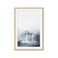 Picture of Inhale Waves _GroupedProduct_Rectangle_Portrait_Framed_Matted_