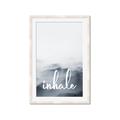 Picture of Inhale Waves _GroupedProduct_Rectangle_Portrait_Framed_Matted_