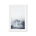 Picture of Inhale Waves _GroupedProduct_Rectangle_Portrait_Framed_Matted_