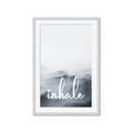 Picture of Inhale Waves _GroupedProduct_Rectangle_Portrait_Framed_Matted_