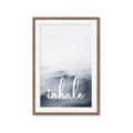 Picture of Inhale Waves _GroupedProduct_Rectangle_Portrait_Framed_Matted_