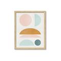 Picture of Pastel Modern II  _GroupedProduct_Rectangle_Portrait_Framed_Matted_