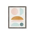 Picture of Pastel Modern II  _GroupedProduct_Rectangle_Portrait_Framed_Matted_