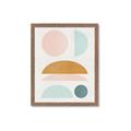 Picture of Pastel Modern II  _GroupedProduct_Rectangle_Portrait_Framed_Matted_