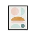 Picture of Pastel Modern II  _GroupedProduct_Rectangle_Portrait_Framed_Matted_