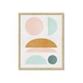 Picture of Pastel Modern II  _GroupedProduct_Rectangle_Portrait_Framed_Matted_